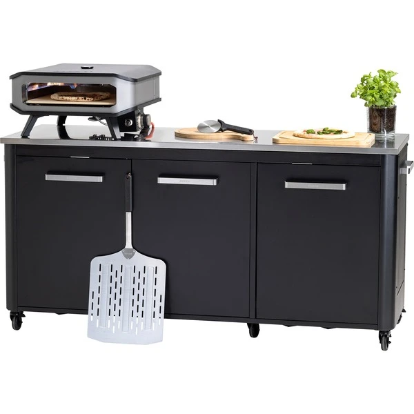 Cozze Pizzaschaufel Mit Löchern, 40 X 35cm, Grillbesteck 2 Cozze Pizzaschaufel Mit Löchern, 40 X 35cm, Grillbesteck – Bild 2