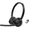 Creative Chat Wireless, Headset (schwarz, USB-Dongle, Bluetooth)