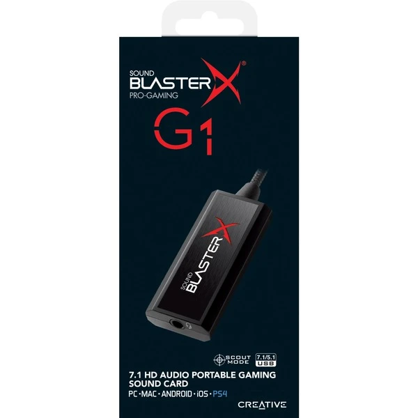 Creative Sound BlasterX G1, Soundkarte 1 Creative Sound BlasterX G1, Soundkarte