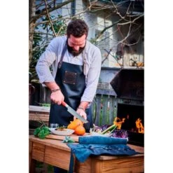 DICK Leder-Rolltasche "Red Spirit", 5-teilig, Besteck -ALTERNATE DICK Leder Rolltasche Red Spirit 5 teilig Besteck@@1892248 3