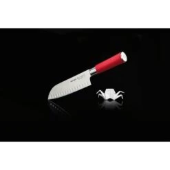 DICK Red Spirit Santoku Kullenschliff, 18cm, Messer -ALTERNATE DICK Red Spirit Santoku Kullenschliff 18cm Messer@@9ggzmd05 2
