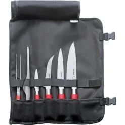 DICK Textil-Rolltasche "Red Spirit", 6-teilig, Besteck