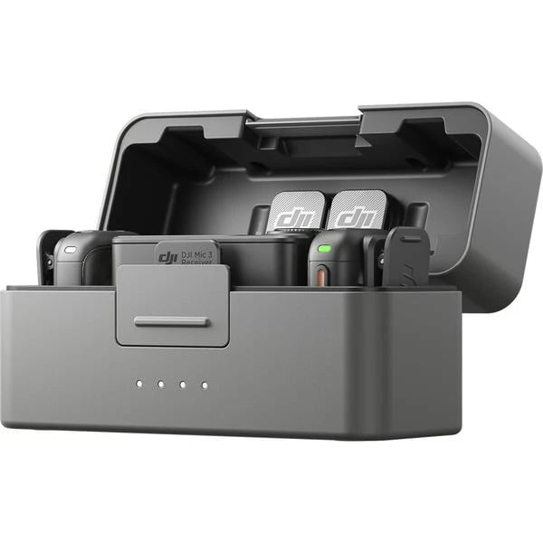 DJI Mic 3 , Mikrofon (schwarz, (2 Sender + 1 Empfänger + Ladeschale)) 6 DJI Mic 3 , Mikrofon (schwarz, (2 Sender + 1 Empfänger + Ladeschale)) – Bild 6
