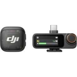 DJI Mic 3 , Mikrofon (schwarz, (1 Sender + 1 Empfänger))