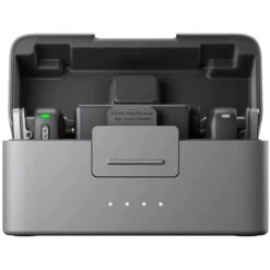DJI Mic Mini , Mikrofon (schwarz, (2x Sender + 1x Empfänger + Ladeschale) Bluetooth 5.3)