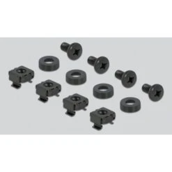 DeLOCK 19" Kabelmanagement Rangierpanel Mit 2 Öffnungen, Kabelführung (schwarz, 1 HE) -ALTERNATE DeLOCK 19 Kabelmanagement Rangierpanel mit 2 ffnungen Kabelf hrung@@1697255 4