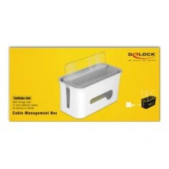 DeLOCK Kabelmanagement Box Mit Aufbewahrungsfach -ALTERNATE DeLOCK Kabelmanagement Box mit Aufbewahrungsfach@@rdzzd0 7