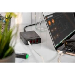 Digitus 4-Port Universal USB-Ladeadapter, Ladegerät -ALTERNATE Digitus 4 Port Universal USB Ladeadapter Ladeger t@@1700210 3