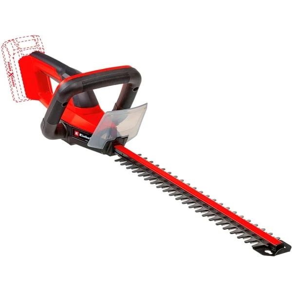 EINHELL Akku-Heckenschere GC-CH 18/40 Li-Solo, 18Volt (rot/schwarz, Ohne Akku Und Ladegerät) – Bild 2