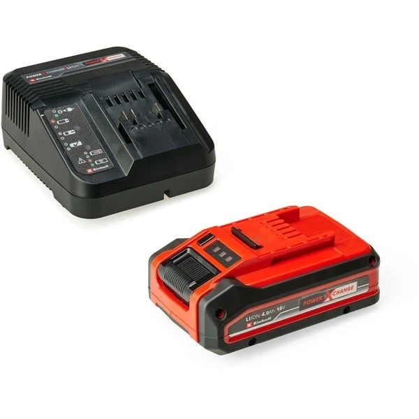 EINHELL Akku-Rasenmäher-Set GE-CM 36/37 Li, 36Volt (2x18V) (rot/schwarz, 2x Li-Ionen Plus Akku 4,0Ah) 3 EINHELL Akku-Rasenmäher-Set GE-CM 36/37 Li, 36Volt (2x18V) (rot/schwarz, 2x Li-Ionen Plus Akku 4,0Ah) – Bild 3