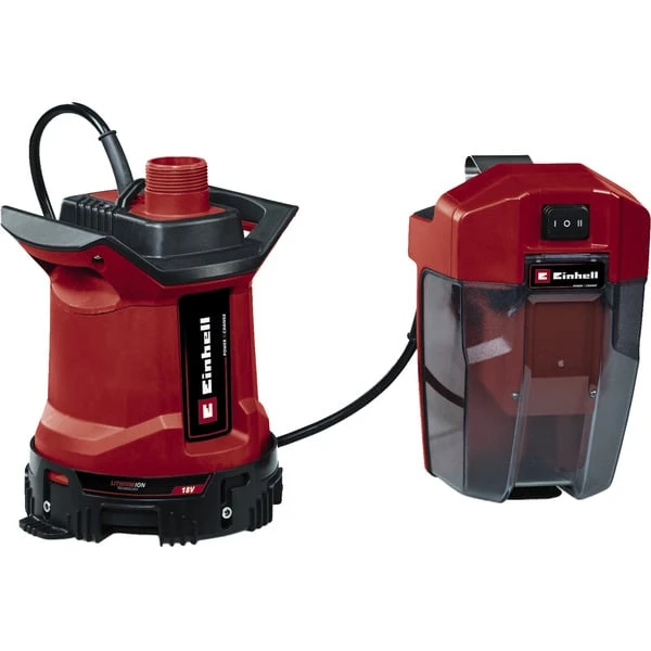 EINHELL Akku-Schmutzwasserpumpe GE-DP 18/25 LL Li-Solo, 18Volt, Tauch- / Druckpumpe (rot/schwarz, Ohne Akku Und Ladegerät) 1 EINHELL Akku-Schmutzwasserpumpe GE-DP 18/25 LL Li-Solo, 18Volt, Tauch- / Druckpumpe (rot/schwarz, Ohne Akku Und Ladegerät)
