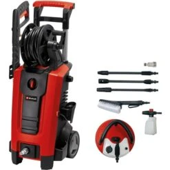 EINHELL Hochdruckreiniger TE-HP 170 (rot/schwarz, 2.300 Watt, 170 Bar)