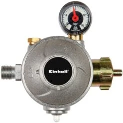 EINHELL Innendruckregler 2332399, 50mbar, Druckminderer (zum Betrieb Von Gasheizöfen In Innenräumen)