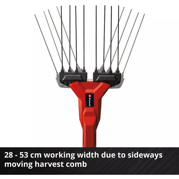 EINHELL Power X-Change Akku-Oliven-/Obstrüttler GE-FS 18/53 Li-Solo, Obstpflücker (rot/schwarz, Ohne Akku Und Ladegerät, Mit Teleskop-Stiel) – Bild 2
