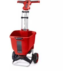 EINHELL Power X-Change Akku-Streuwagen GE-SR 18/22 Li-Solo, 18Volt, Streugerät (rot/schwarz, Ohne Akku Und Ladegerät)