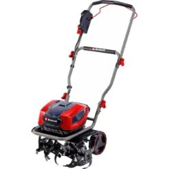 EINHELL Professional Akku-Bodenhacke GP-CR 36/45 Li E BL- Solo, 36Volt (2x18V) (rot/schwarz, Ohne Akku Und Ladegerät)