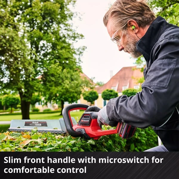 EINHELL Professional Akku-Heckenschere GP-CH 18/50 Li BL-Solo, 18Volt (rot/schwarz, Ohne Akku Und Ladegerät) – Bild 7