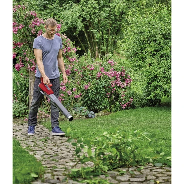 EINHELL ProfessionalAkku-Laubbläser GP-LB 18/200 LI (rot/schwarz, 1x Li-Ion-Akku 4,0 Ah Plus, Mit Dachrinnen-Reinigungsset) 8 EINHELL ProfessionalAkku-Laubbläser GP-LB 18/200 LI (rot/schwarz, 1x Li-Ion-Akku 4,0 Ah Plus, Mit Dachrinnen-Reinigungsset) – Bild 8