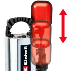 EINHELL Schmutzwasserpumpe GC-DP 6315 N, Tauch- / Druckpumpe (rot/edelstahl, 630 Watt) -ALTERNATE EINHELL Schmutzwasserpumpe GC DP 6315 N Tauch Druckpumpe@@100040420 2