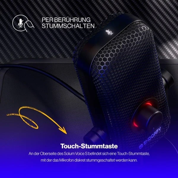ENDORFY Solum Voice S, Mikrofon (schwarz, USB-C) 17 ENDORFY Solum Voice S, Mikrofon (schwarz, USB-C) – Bild 17