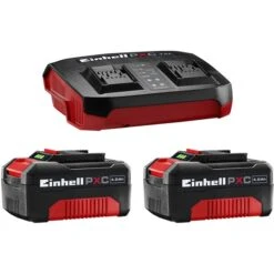 Einhell 2x 4,0Ah & Twincharger Kit, Set