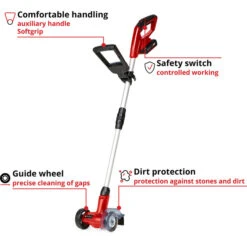 Einhell Akku-Fugenreiniger GE-CC 18Li Kit, 18Volt -ALTERNATE Einhell Akku Fugenreiniger GE CC 18Li Kit 18Volt@@1327845 8