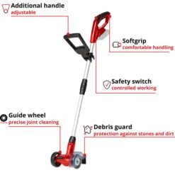 Einhell Akku-Fugenreiniger GE-CC 18Li - Solo, 18Volt -ALTERNATE Einhell Akku Fugenreiniger GE CC 18Li Solo 18Volt@@1327331 8