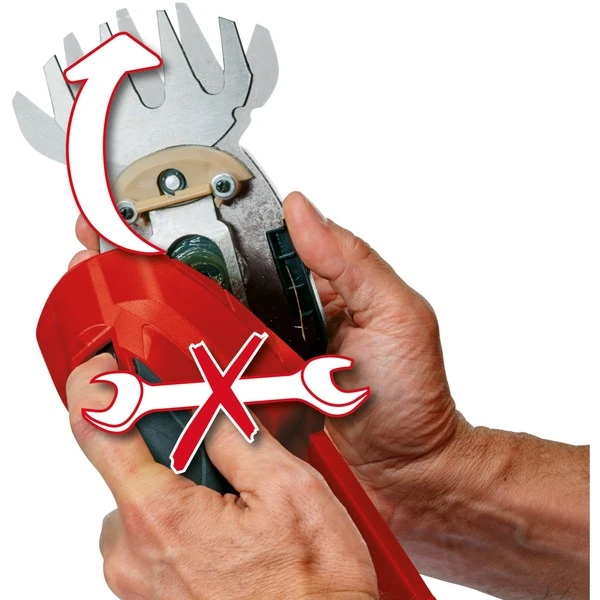 Einhell Akku-Grasschere/ -Strauchschere GE-CG 18 Li-Solo, 18Volt – Bild 6