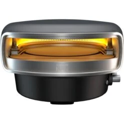 Everdure 2-Brenner Pizzaofen Kiln R Graphite (dunkelgrau, 8,5 KW, Für Pizzen Bis Ca. Ø 40cm, Rotierender Pizzastein) -ALTERNATE Everdure 2 Brenner Pizzaofen Kiln R graphite@@100001930 1