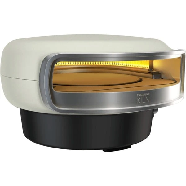 Everdure 2-Brenner Pizzaofen Kiln R Stone (hellgrau, 8,5 KW, Für Pizzen Bis Ca. Ø 40cm, Rotierender Pizzastein) 1 Everdure 2-Brenner Pizzaofen Kiln R Stone (hellgrau, 8,5 KW, Für Pizzen Bis Ca. Ø 40cm, Rotierender Pizzastein)