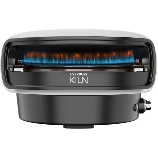 Everdure 2-Brenner Pizzaofen Kiln R Stone (hellgrau, 8,5 KW, Für Pizzen Bis Ca. Ø 40cm, Rotierender Pizzastein) 4 Everdure 2-Brenner Pizzaofen Kiln R Stone (hellgrau, 8,5 KW, Für Pizzen Bis Ca. Ø 40cm, Rotierender Pizzastein) – Bild 4