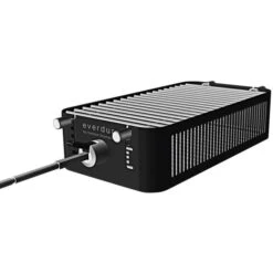 Everdure Rotisseriekorb, Grillkorb (schwarz, Für Die Grills HUB, HUB II, Fusion U.a.)