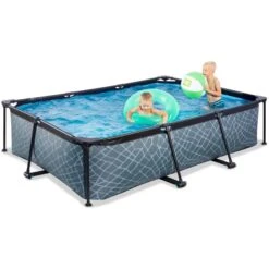 Exit Toys Stone Pool, Frame Pool 300x200x65cm, Schwimmbad -ALTERNATE Exit Toys Stone Pool Frame Pool 300x200x65cm Schwimmbad@@1782985 5