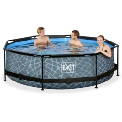 Exit Toys Stone Pool, Frame Pool Ø 300x76cm, Schwimmbad -ALTERNATE Exit Toys Stone Pool Frame Pool 300x76cm Schwimmbad@@1782990 4