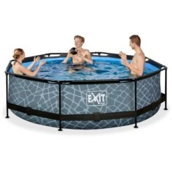 Exit Toys Stone Pool, Frame Pool Ø 300x76cm, Schwimmbad -ALTERNATE Exit Toys Stone Pool Frame Pool 300x76cm Schwimmbad@@1782990 5