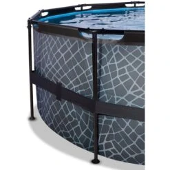 Exit Toys Stone Pool, Frame Pool Ø 427x122cm, Schwimmbad -ALTERNATE Exit Toys Stone Pool Frame Pool 427x122cm Schwimmbad@@1783059 2