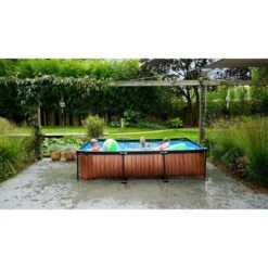 Exit Toys Wood Pool, Frame Pool 300x200x65cm, Schwimmbad 16 Exit Toys Wood Pool, Frame Pool 300x200x65cm, Schwimmbad -ALTERNATE Exit Toys Wood Pool Frame Pool 300x200x65cm Schwimmbad@@1783003 7