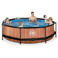 Exit Toys Wood Pool, Frame Pool Ø 300x76cm, Schwimmbad -ALTERNATE Exit Toys Wood Pool Frame Pool 300x76cm Schwimmbad@@1783012 2