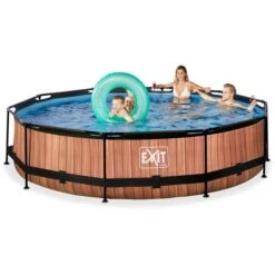 Exit Toys Wood Pool, Frame Pool Ø 360x76cm, Schwimmbad -ALTERNATE Exit Toys Wood Pool Frame Pool 360x76cm Schwimmbad@@1783017 2