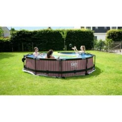 Exit Toys Wood Pool, Frame Pool Ø 360x76cm, Schwimmbad -ALTERNATE Exit Toys Wood Pool Frame Pool 360x76cm Schwimmbad@@1783017 6