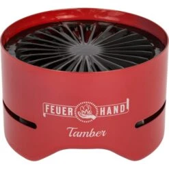 Feuerhand Tisch-Holzkohlegrill Tamber, Ruby Red -ALTERNATE Feuerhand Tisch Holzkohlegrill Tamber Ruby Red@@1855413 2