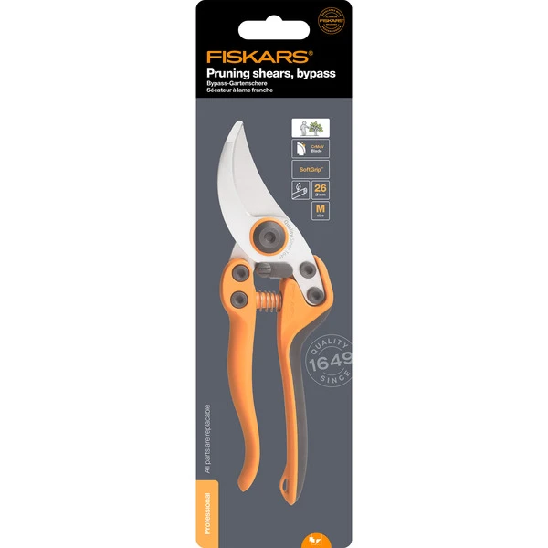 Fiskars Profi Bypass-Gartenschere PB-8 M (orange/schwarz) 3 Fiskars Profi Bypass-Gartenschere PB-8 M (orange/schwarz) – Bild 3