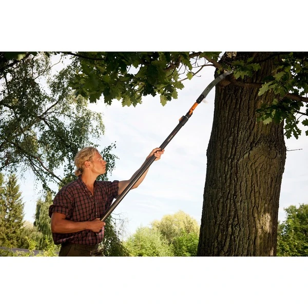 Fiskars QuikFit Teleskopstiel, Klein 140cm-240cm 2 Fiskars QuikFit Teleskopstiel, Klein 140cm-240cm – Bild 2