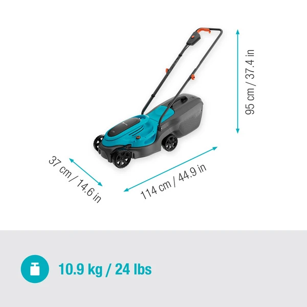 GARDENA Akku-Rasenmäher EasyMax 32/18V P4A Solo, 18Volt (türkis/grau, Ohne Akku Und Ladegerät, POWER FOR ALL ALLIANCE) 3 GARDENA Akku-Rasenmäher EasyMax 32/18V P4A Solo, 18Volt (türkis/grau, Ohne Akku Und Ladegerät, POWER FOR ALL ALLIANCE) – Bild 3