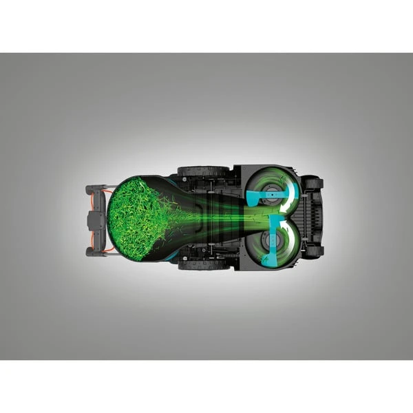 GARDENA Akku-Rasenmäher PowerMax Duo 46/36V P4A Solo, 36Volt (2x18V) (schwarz/grau, Ohne Akku Und Ladegerät, POWER FOR ALL ALLIANCE) – Bild 7