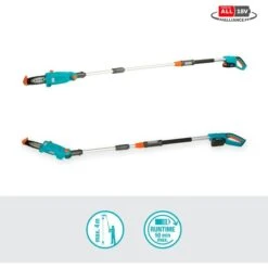 GARDENA Akku-Teleskop-Hochentaster TCS 20/18V P4A, Ready-To-Use Set -ALTERNATE GARDENA Akku Teleskop Hochentaster TCS 20 18V P4A Ready To Use Set@@1687819 2