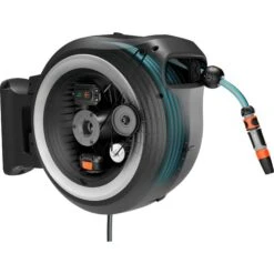 GARDENA Akku-Wand-Schlauchbox PowerRoll XL 18V P4A Solo, 35 Meter, Schlauchtrommel -ALTERNATE GARDENA Akku Wand Schlauchbox PowerRoll XL 18V P4A solo 35 Meter Schlauchtrommel@@100025262 2