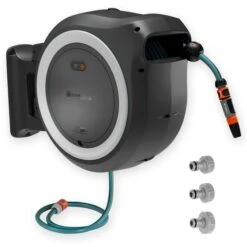 GARDENA Akku-Wand-Schlauchbox PowerRoll XL 18V P4A Solo, 35 Meter, Schlauchtrommel -ALTERNATE GARDENA Akku Wand Schlauchbox PowerRoll XL 18V P4A solo 35 Meter Schlauchtrommel@@100025262 5