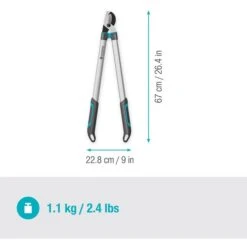 GARDENA Astschere EasyCut L (grau/türkis, 50cm) -ALTERNATE GARDENA Astschere EasyCut L@@100081882 2