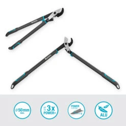 GARDENA Astschere EnergyCut Pro L Amboss (grau/türkis, 75cm) -ALTERNATE GARDENA Astschere EnergyCut Pro L Amboss@@100081812 31